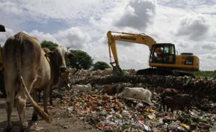 PENGELOLAAN SAMPAH : Sehari Solo Hasilkan 260 Ton Sampah