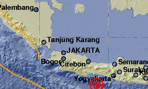 GEMPA BUMI : USGS Klaim Pusat Gempa Bukan di Kebumen, tapi Cilacap