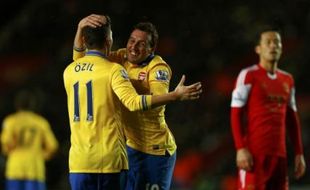 SOUTHAMPTON VS ARSENAL, 2-2 : Laju The Gunners Tertahan di Kandang Southampton