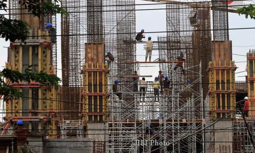 JASA KONSTRUKSI : 200.000 Pekerja Bangunan di Soloraya Belum Bersertifikasi