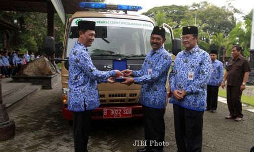 PERLINDUNGAN TENAGA KERJA : Solo Bantu Tekan Kecelakaan Kerja di Soloraya