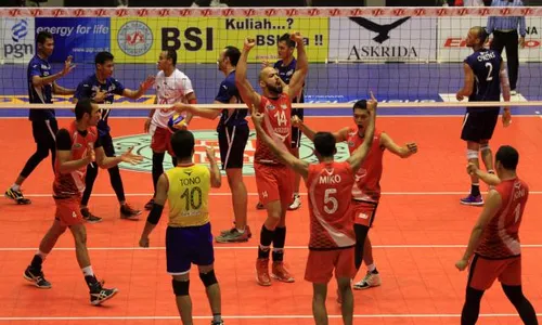 PERTAMINA PROLIGA 2016 : Duel Sengit, Surabaya Samator Pecundangi Bank Sumsel