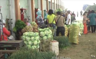 HARGA SAYURAN BOYOLALI : Cuaca Buruk dan Pasokan Minim, Harga Sayuran Melambung