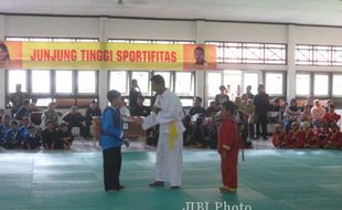 147 Pesilat Cilik Bertarung di Gedung Hatin Sudarma