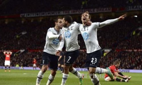 MANCHESTER UNITED VS TOTTENHAM HOTSPUR : Menang Tipis 2-1, Spurs Hentikan Rentetan Kemenangan United