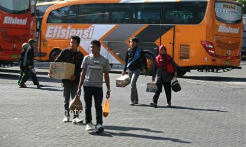 MUDIK LEBARAN 2014 : Jumlah Bus dan Penumpang di Terminal Giwangan Diperkirakan Turun