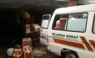 BANJIR JATENG : Warga Slogohimo Kirim Bantuan ke Kudus dan Pati   