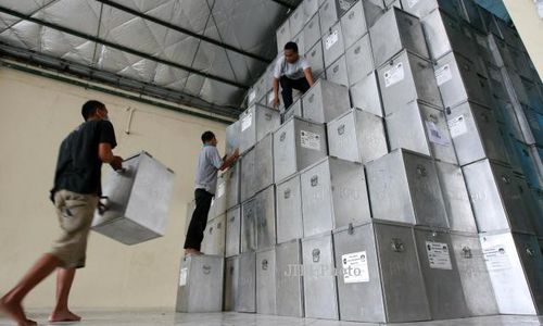 LOGISTIK PEMILU : Distribusi Logistik Pemilu ke Gilirejo Baru Butuh Perhatian Esktra