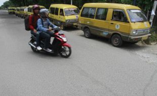 DAMPAK TRAYEK BARU BST : Angkuta Solo-Bus Kota Kisruh Lagi