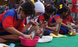 FOTO CAR FREE DAY : Bocah Belajar Marut di Ngarsapuran