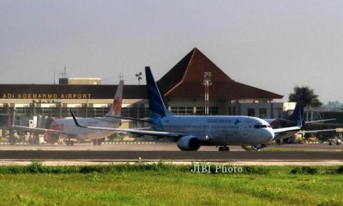 PENERBANGAN JAKARTA-SOLO : Garuda Tujuan Solo Mendarat di Surabaya