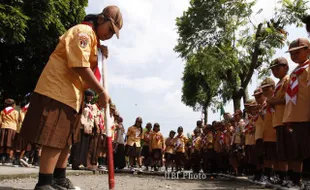 FOTO PESTA SIAGA : Pramuka Berpesta Warung Golf