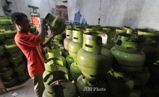 GAS ELPIJI 3 KG : HET Rp15.500, Pengecer di Kulonprogo Jual Rp20.000