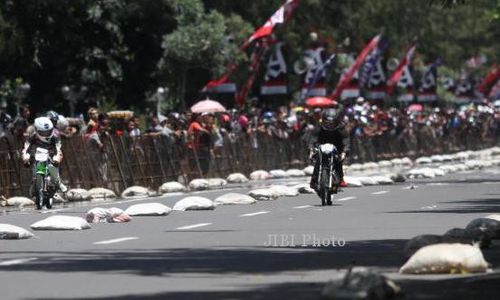 Drag Bike Manahan Tak Kantongi Izin Pemkot Solo   