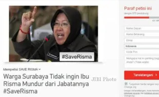 ISU RISMA MUNDUR :  Cegah Risma Mundur? Tanda Tangani Petisi Ini!