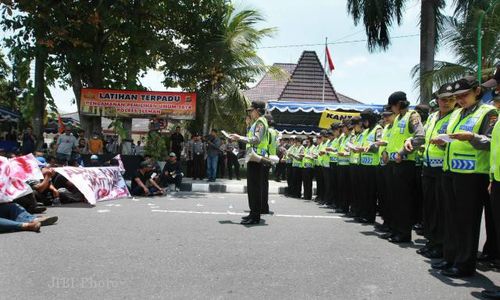 Simulasi Pengamanan Pemilu