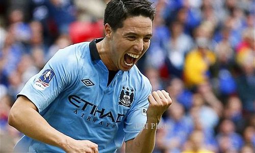 JELANG MANCHESTER CITY VS BARCELONA :  Nasri Pulih, City Yakin Kalahkan Barca