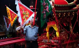 FOTO  CAP GO MEH : Persiapan Cap Go Meh