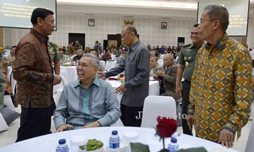 TNI AD Adakan Silaturahmi dengan Perwira Tinggi Purnawirawan