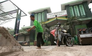 DAMPAK LETUSAN KELUD : Pedagang Pasar Bring Harjo Merugi hingga Miliaran Rupiah