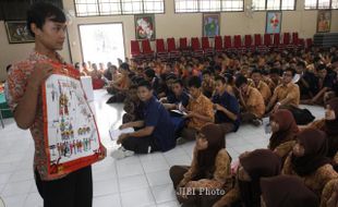 FOTO PEMILU 2019 : Skema Pelaksanaaan Pencoblosan Surat Suara 