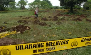 FOTO TPU CIGATEN BANTEN : Kasus Pencurian Mayat