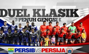 LAGA PERSIB VS PERSIJA : Manajemen Klub Dukung Keputusan Tanding Tanpa Suporter Tamu