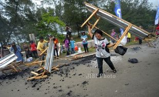 FOTO HARI PERS NASIONAL : Ricuh Pemecahan Rekor Muri