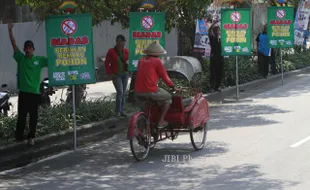 FOTO PEDULI LINGKUNGAN : Tidak Memaku Pohon