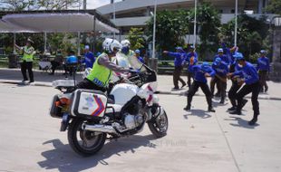 FOTO PEMILU 2014 : Persiapan Pengamanan Pemilu Legislatif