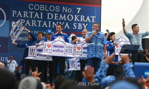 Kampanye di Bantul, SBY Sebut tentang Kelahiran UU Keistimewaan DIY