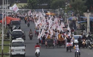 PILKADA KLATEN 2015 : Polisi akan Tilang Peserta yang Langgar Aturan 