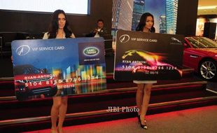 FOTO SERVICE CARD : Kartu Pemilik Jaguar dan Land Rover