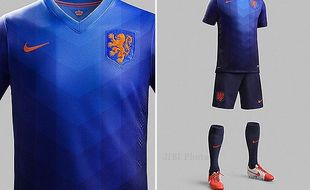 JELANG PIALA DUNIA 2014 : Begini Jersey Keren Belanda untuk Laga Pembuka...