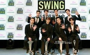 AKTIVITAS SUPER JUNIOR : 1 Juta Fans Jadi Saksi Peluncuran Swing Super Junior-M