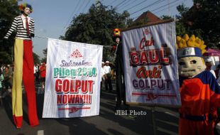 FOTO PEMILU 2014 : Anti Golput