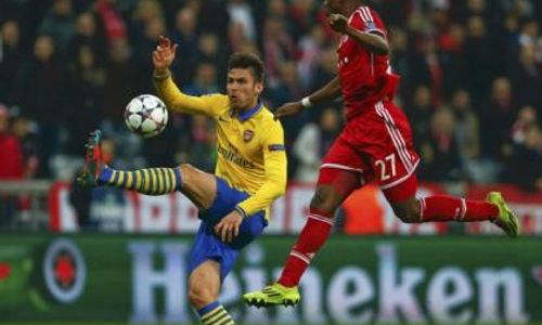 BAYERN VS ARSENAL, 1-1 : Menang Agregrat 2-1, Die Roten Melaju ke Perempatfinal