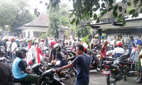 AKSI DEMO BOYOLALI : Massa BMPP Turun ke Jalan, Tuntut Bupati Seno Turun