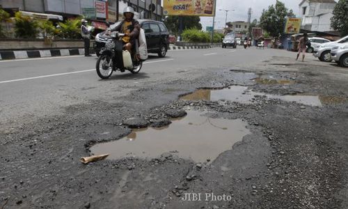 KERUSAKAN INFRASTRUKTUR : 29 Persen Ruas Jalan di Wonogiri Rusak