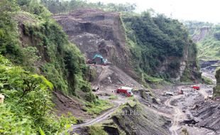 GALIAN C KLATEN : Akibat Penambangan Liar, Risiko Banjir Lahar Hujan Merapi Kian Besar