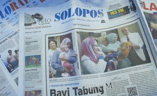 SOLOPOS HARI INI : Bayi Tabung Lahir di Solo, Penjual Miras Maut Dituntut 3 Tahun 