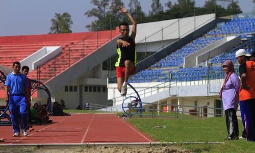 FOTO O2SN : Kompetisi lompat jauh