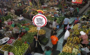 PASAR GEDE SOLO : Rehab Pasar Buah Dinilai Rusak BCB