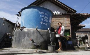 AIR BERSIH GUNUNGKIDUL : 1.500 Rumah Warga Berpenghasilan Rendah Dapat Sambungan Air PDAM