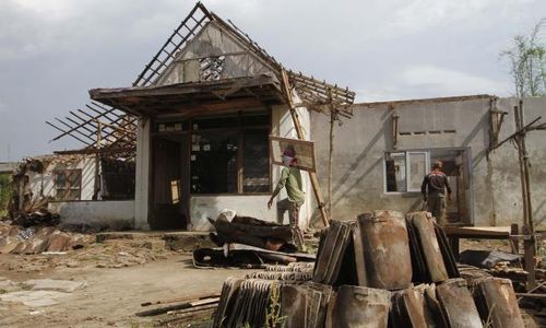 BANTARAN SUNGAI SOLO : Sudah Terima Ganti Rugi, 8 KK Tak Gubris SP Pemkot