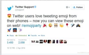 FITUR BARU : Kini, Twitter Bisa Pasang Emoji