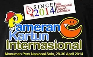 INTERNATIONAL CARTOON EXHIBITION 2014 : Pakarso Pilih Monumen Pers untuk Pameran Kartun Internasional Perdana