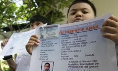 KARTU INSENTIF ANAK : Sosialisasi Minim, 87.522 Anak di Solo Belum Miliki KIA