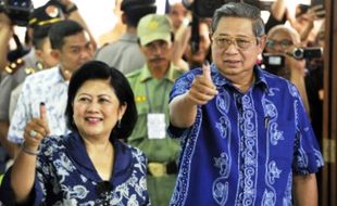 PEMILU 2014 : Presiden SBY Minta yang Kalah Lapang Dada   