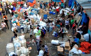  KEBAKARAN PASAR SENEN : Sebagian Pedagang Pasar Senen Tak Berhasil Selamatkan Barang